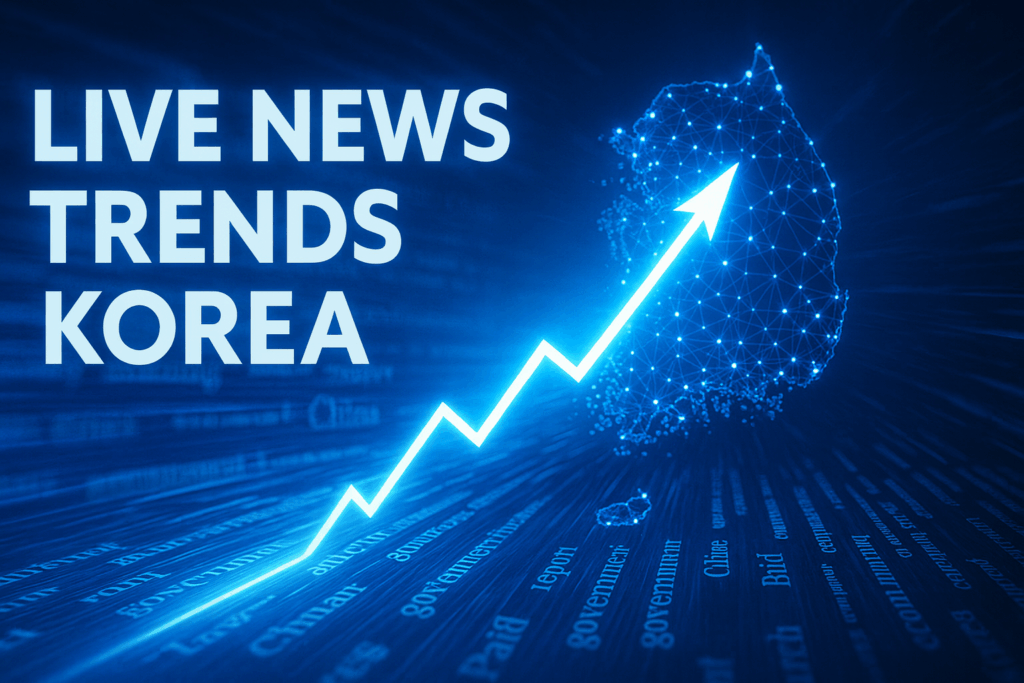 Flexdaddy - Live News Trends KOREA (실시간 뉴스 키워드 순위)