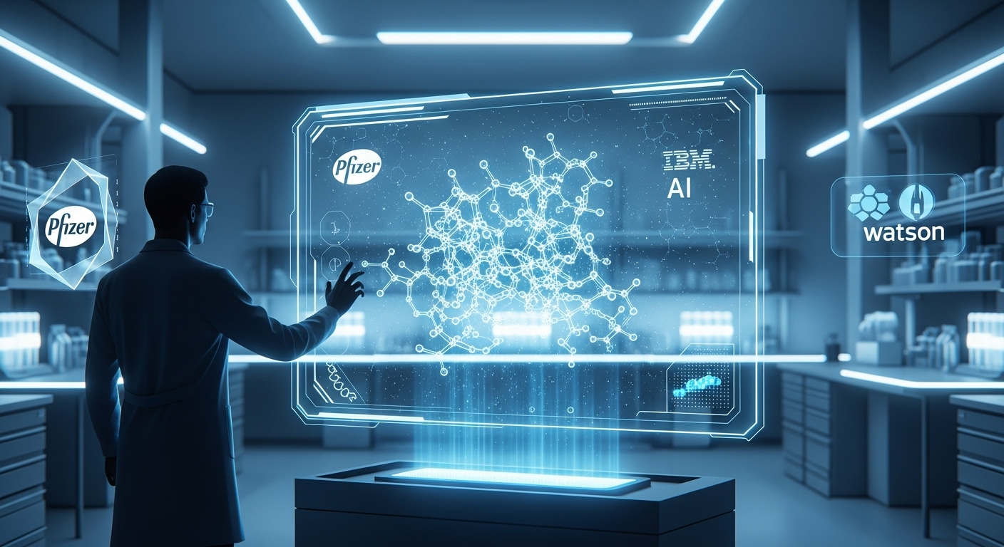 [Case Study] Pfizer, IBM Watson과 함께 신약개발 속도를 10배 높이다 – AI가 만든 제약 혁신