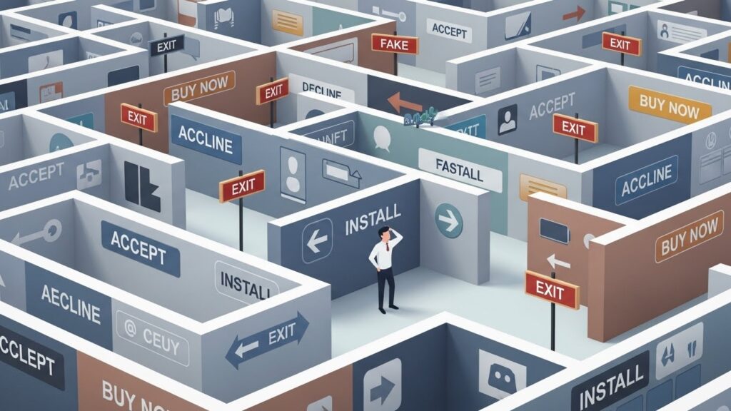 넷플릭스-유튜브-프리미엄-왜-해지가-어려울까 - 기업들의 고도화된 심리전: 다크 패턴(Dark Patterns)의 실체