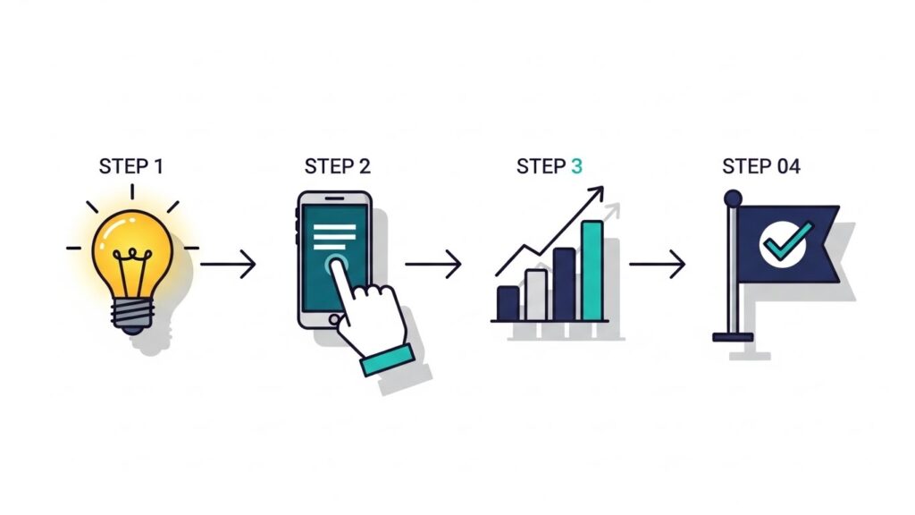 린 스타트업의 핵심 - 실전: 가설 기반의 지표 설계 4단계 프로세스