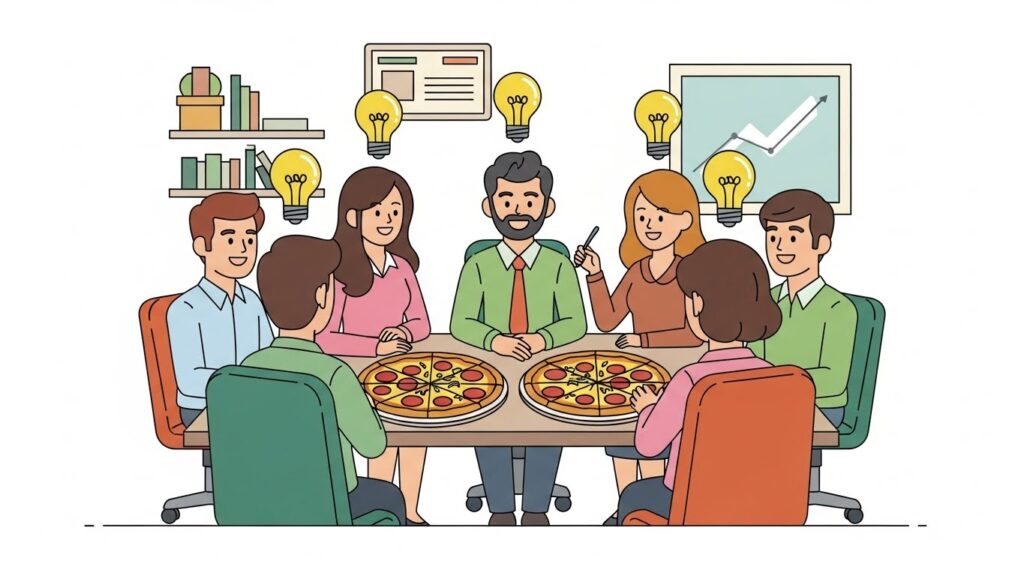 성공한 테크 기업들의 '확장 가능성' 비밀 해부 - 조직적 접근: '피자 두 판'의 법칙과 자율성