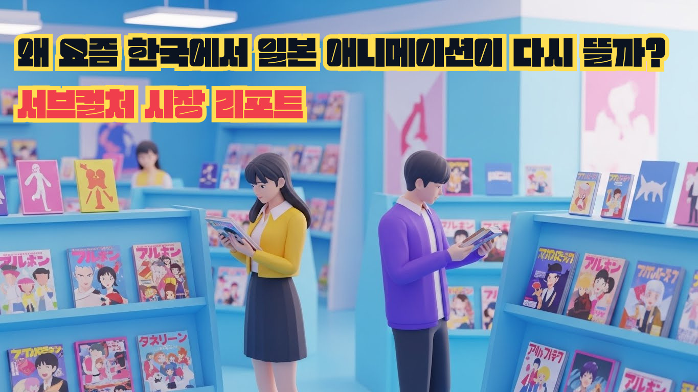 왜 요즘 한국에서 일본 애니메이션이 다시 뜰까 – 서브컬처 시장 리포트
