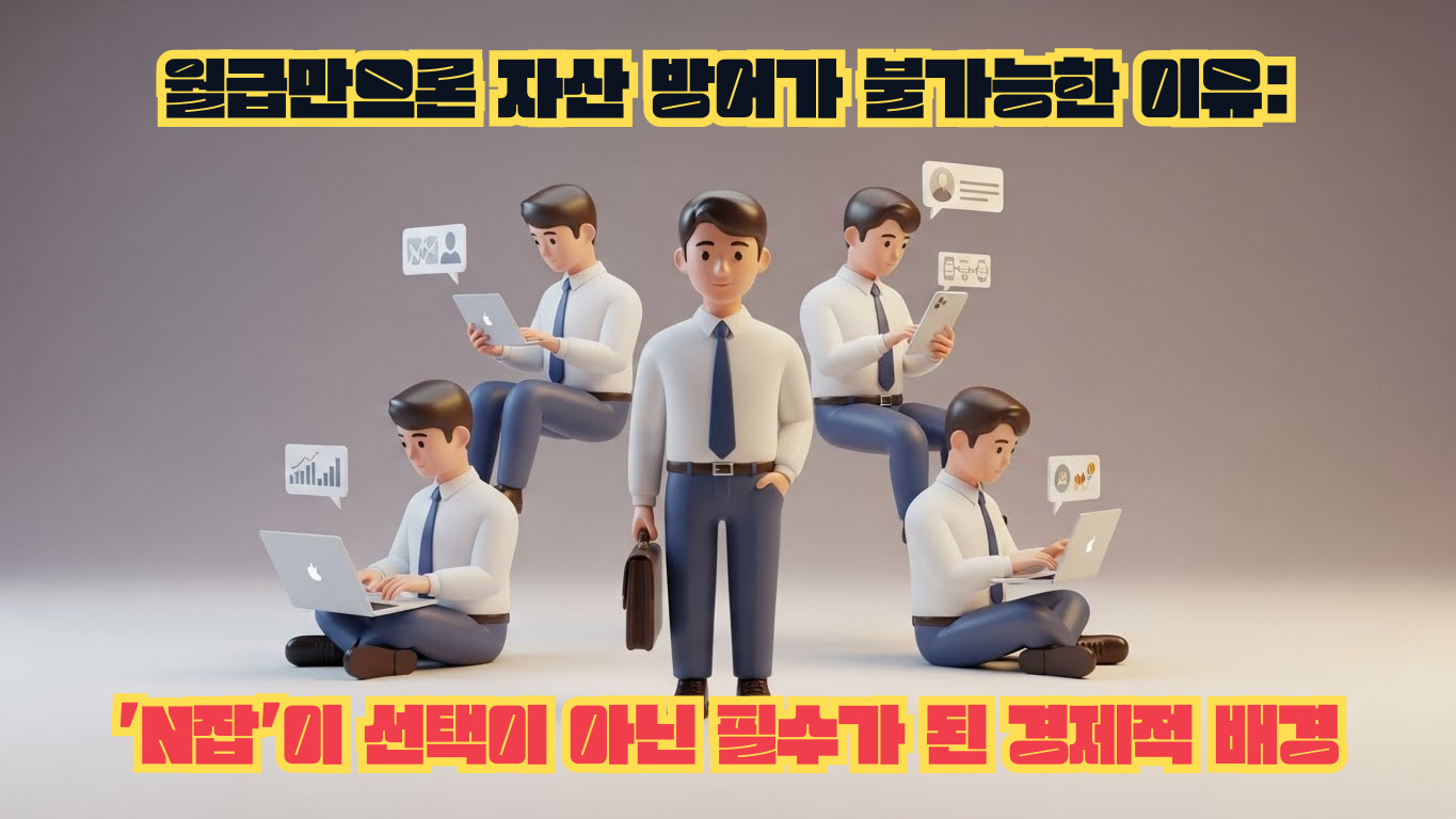 월급만으론 자산 방어가 불가능한 이유 'N잡'이 선택이 아닌 필수가 된 경제적 배경